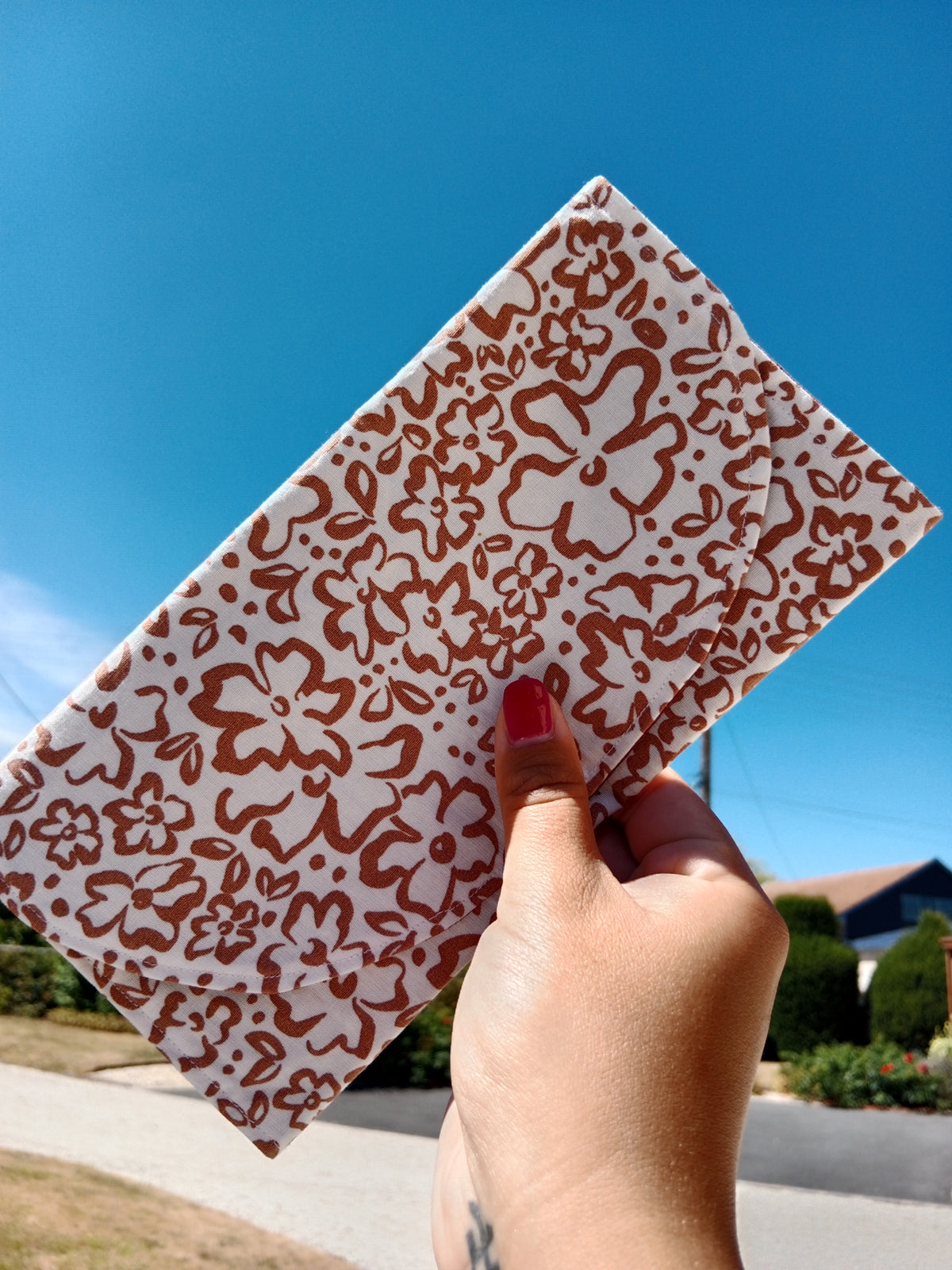 Pochette à barrette Iles